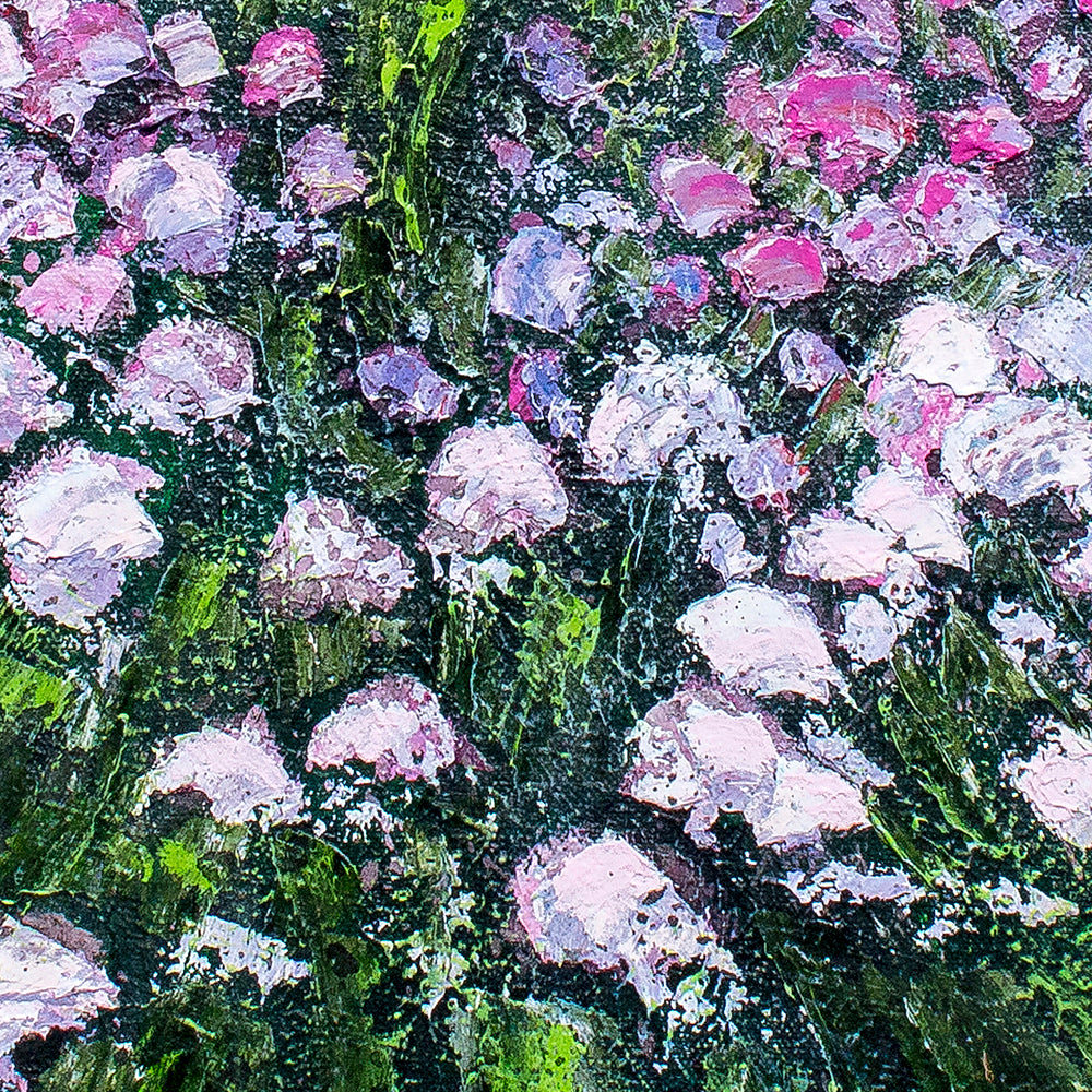 Sea Thrift through to St Michael's Mount Original Art