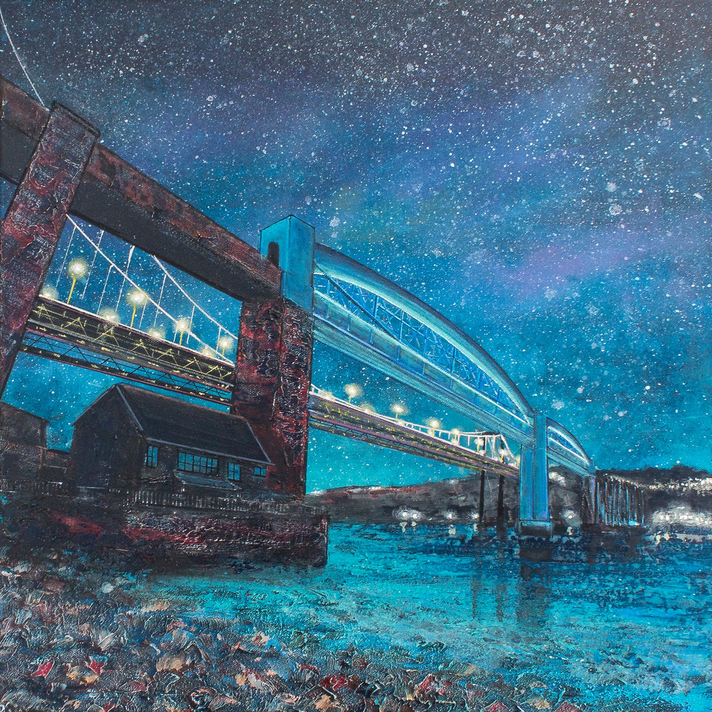 Tamar Bridge Original Art