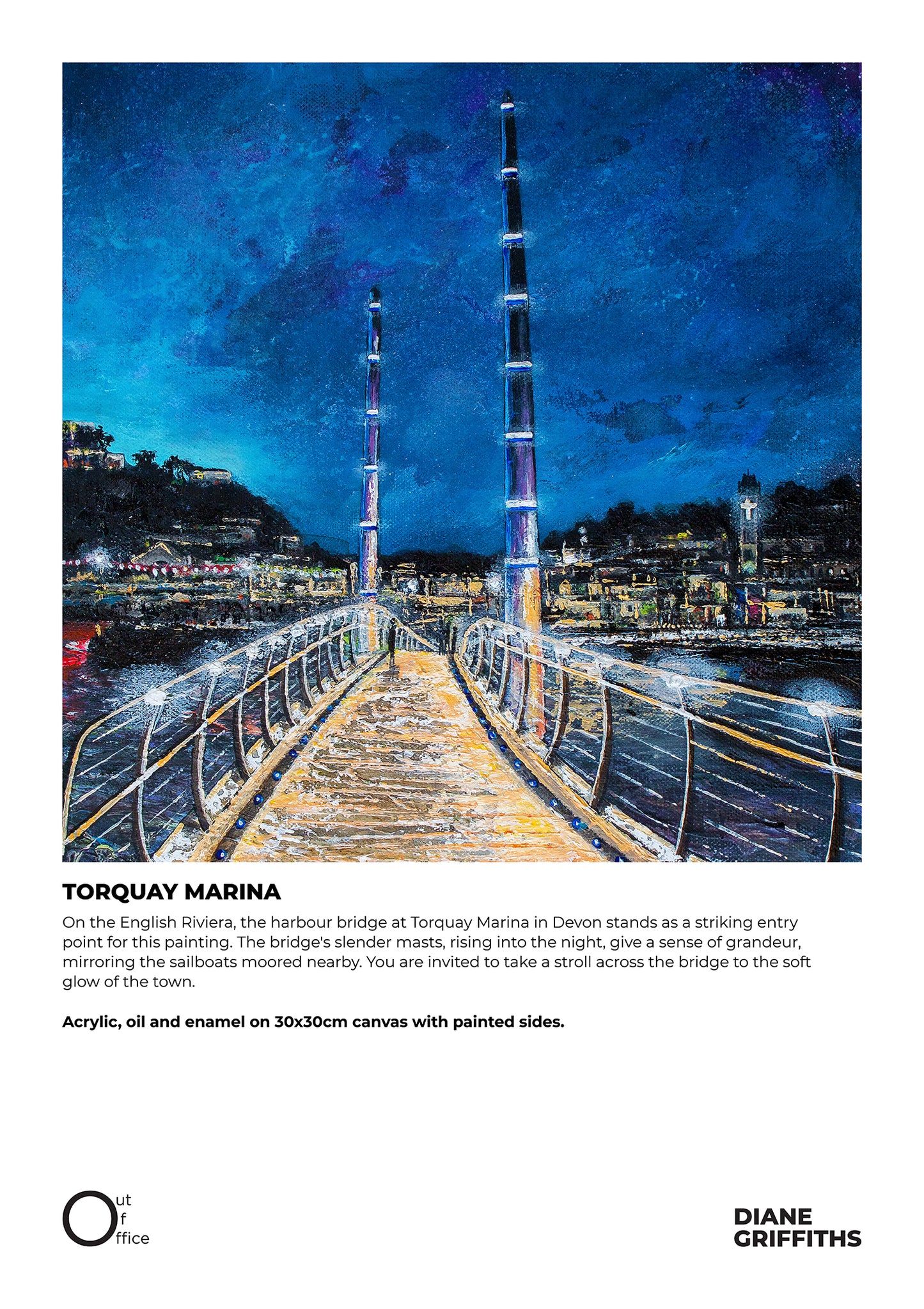 Torquay Marina Original Art