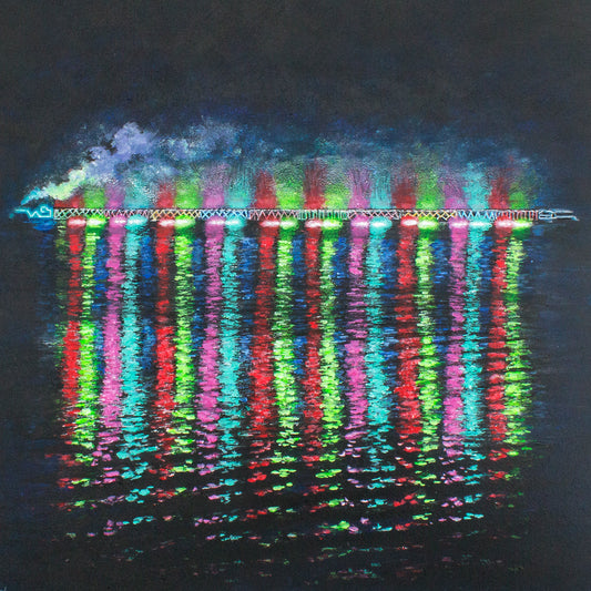 Train of Lights Original Art