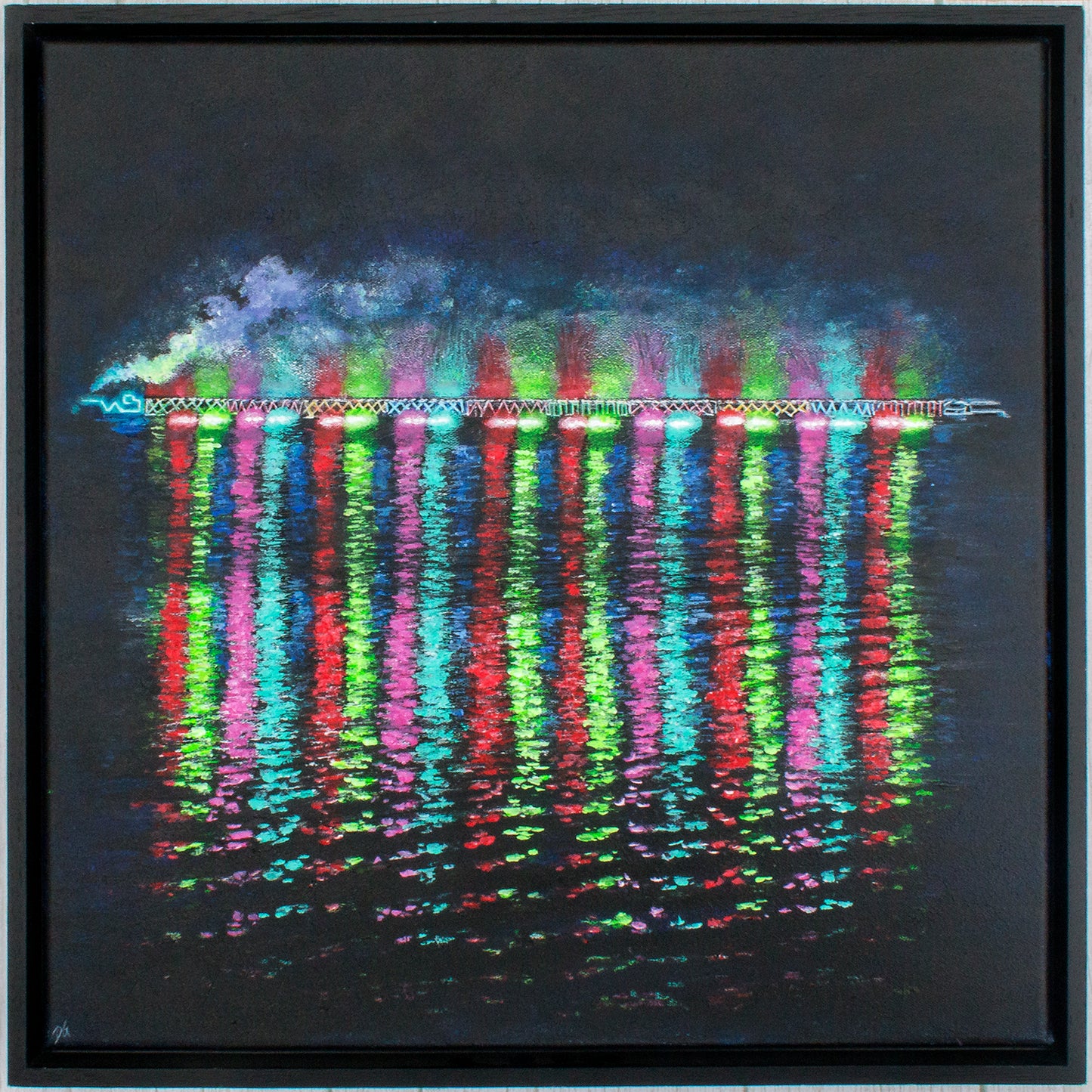 Train of Lights Original Art