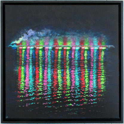 Train of Lights Original Art