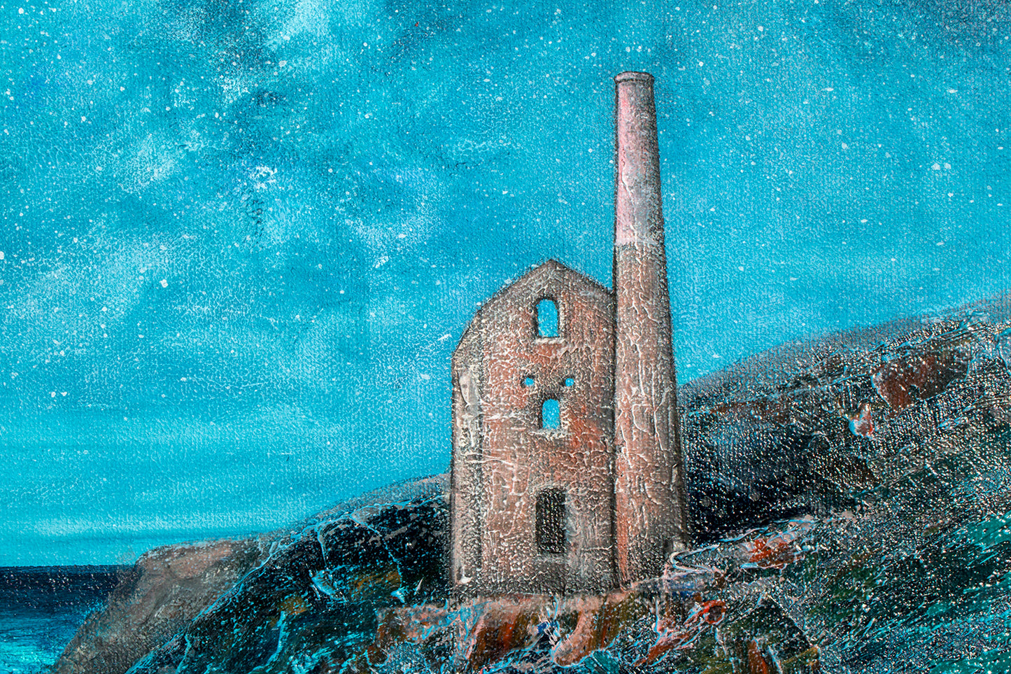 Under a Miner’s Sky Original Art