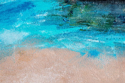 Windswept Toward Trevelgue Newquay Original Art