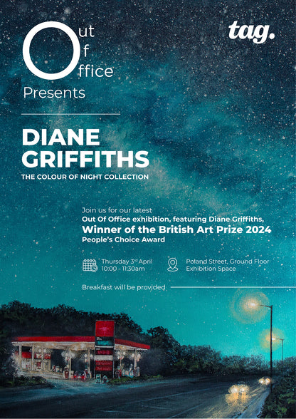 Nightfall over the Thames Original Art