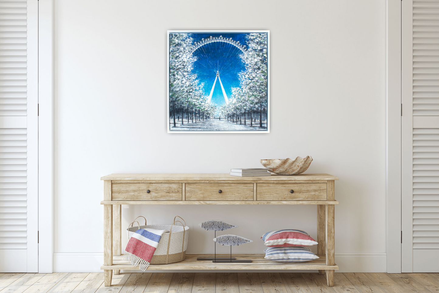 Spring Blossom in the City Original Art