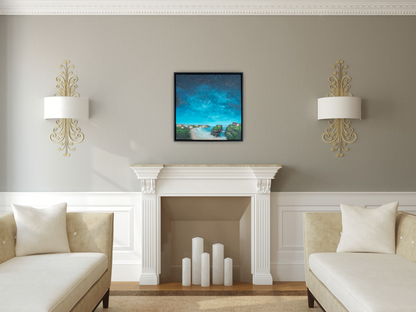 Stargazing from the Beach, Newquay Original Art