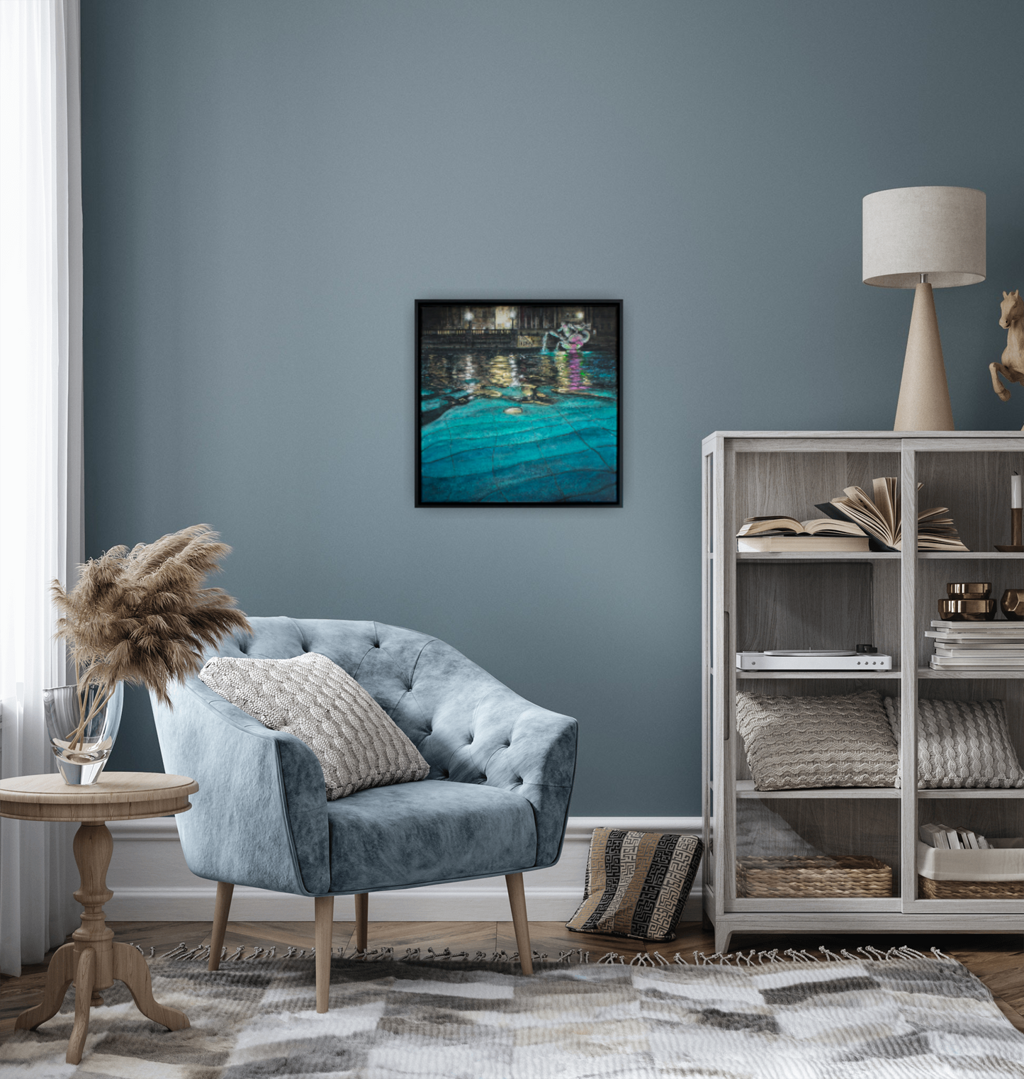 City Ripples (Trafalgar London) Original Art