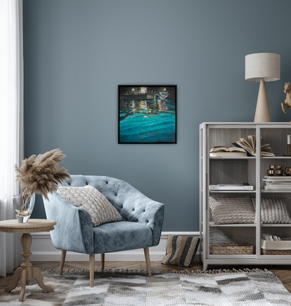 City Ripples (Trafalgar London) Original Art