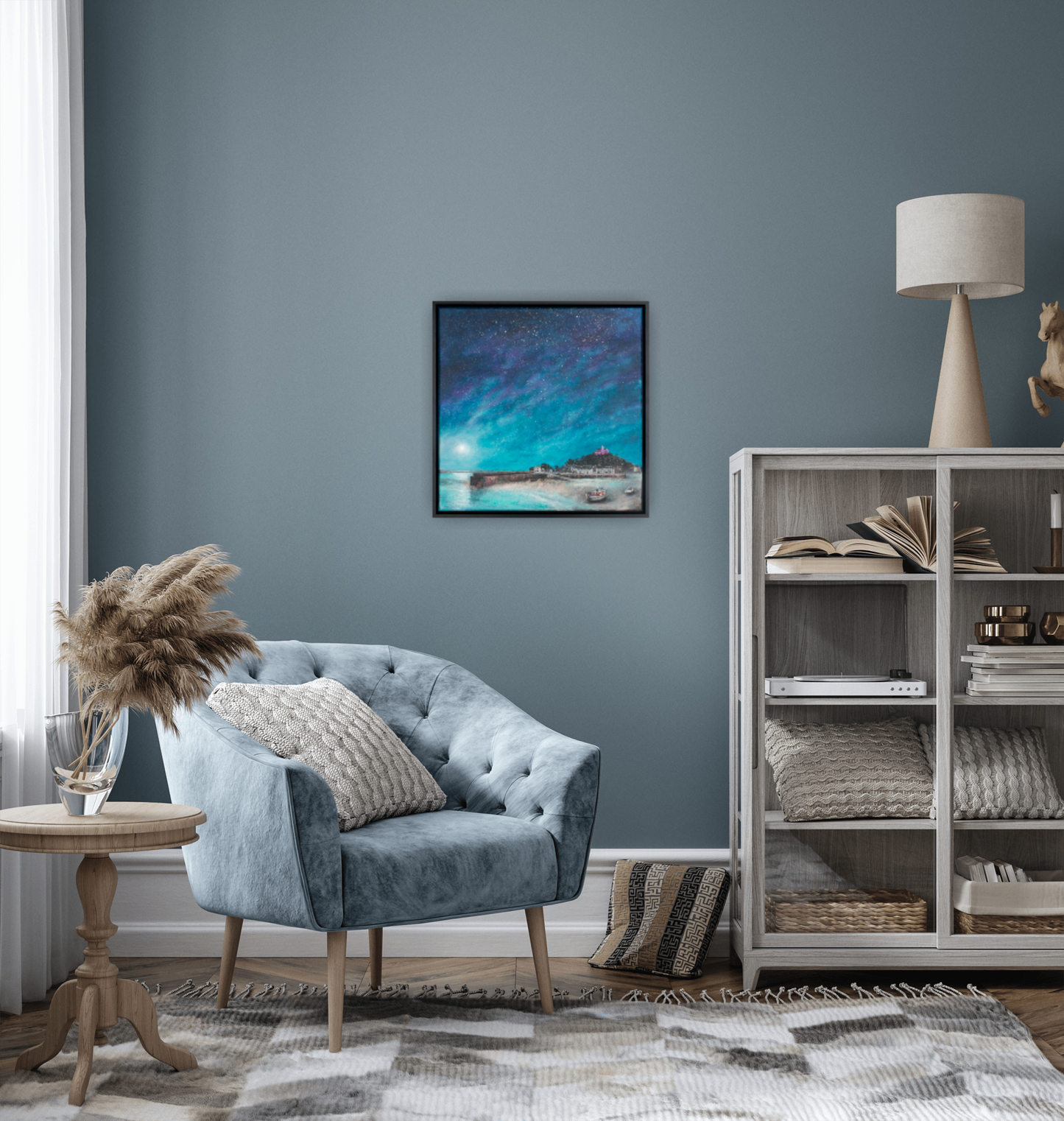 Blush Over St Michael’s Mount Original Art