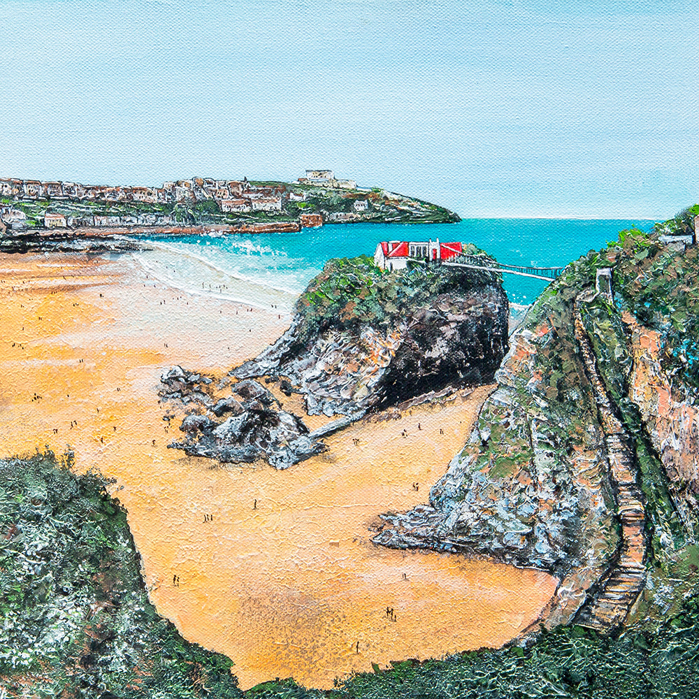 The Island Newquay Greeting Card
